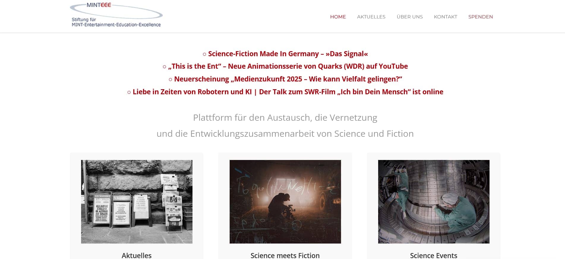MINTEEE – Stiftung für MINT-Entertainment-Education-Excellence