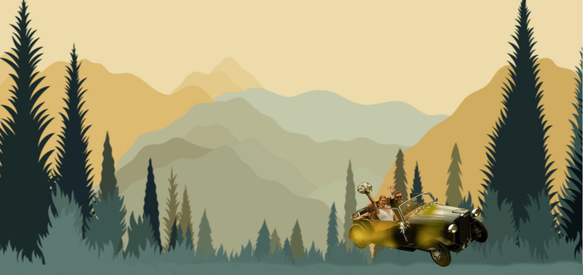 Hochzeitswebseite - Lina und Konrad